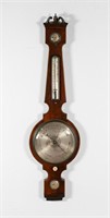Gobbi & Sons English Wheel Barometer / Thermometer