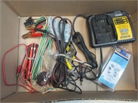 trailer wires, charger,