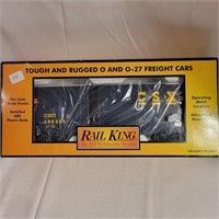 Rail King  O Scale CSX 40' High -Cube Boxcar # 30-