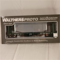 Walthers Proto HO Scale  50' CC&F Bulkhead Flatcar