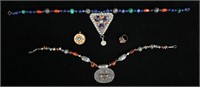 4 Pieces of Tribal Jewelry
