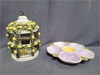 Springtime Decor and Serving Tray