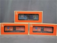 3 NIB Lionel O Scale Trains