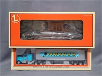 NIB Lionel St. Louis Flatcar w Tractor Trailer