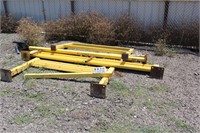 Lot of Safety Rail & Fence + Posts