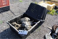 Box of Chevrolet Transfer Cases & Trans. Parts