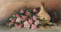 Ida Watson Oil on Canvas Still Life