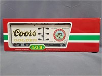 NIB LGB G Scale Coors Golden Refrigerator Car