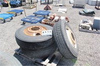 3 Commercial Truck Tires & Rims