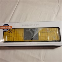 Athearn HO Scale RailBox -  Yellow 60' Gunderson B