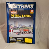 Walthers Cornerstone HO Kit DQ Grill & Chill