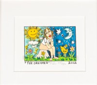 James Rizzi 3-D Serigraph The Dreamer