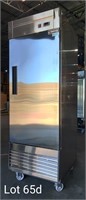 Single Door Commercial Freezer in Stainless Steel