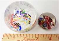 (2) Colorful Paperweights