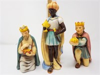 (3) Vintage Hummel Nativity Wisemen 214/LMN