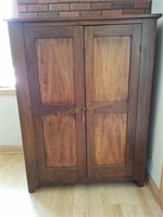 Large Wooden 2 Door Cabinet