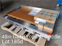 48in Gas/Propane Griddle w/ 4 Burners