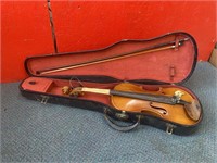 Violin and Bow with Case - For Parts