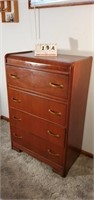 1930's Waterfall Chest of Drawers