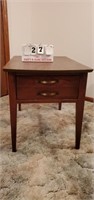70's End Table Single Drawer