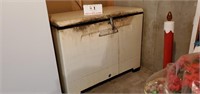 Old General Electric Chest Freezer