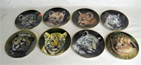 8 Pcs Princeton Gallery Collector Plates By Lua
