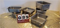 7 Various Steam Table Pans