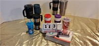 Travel Mugs Cup Holder Caddy Shelves