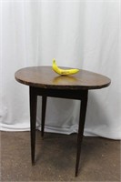 Vintage Primitive Handmade Round Table