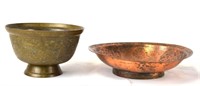Two Chinese Bronze Bowls
