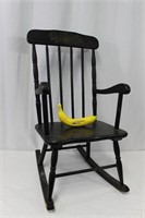 Vintage Hitchcock-Style Child's Rocking Chair