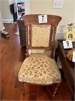 Antique Chair on Casters (R1)