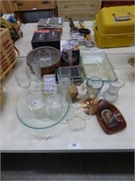 PYREX BAKING DISHES, GLASS ITEMS & MORE