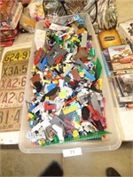 LARGE TOTE OF LEGOS