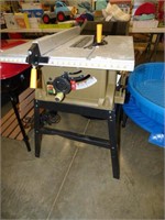 10" TABLE SAW & STAND