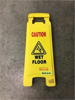 3 Wet Floor Signs