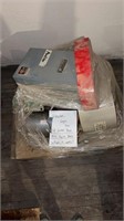 Electric cage fan/control box/misc engine parts/
