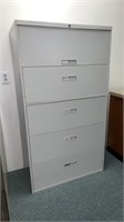 Office Upright file cabinet approx 5ft 4” tall x