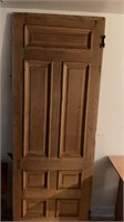 Big wooden door 7’9 tall and 3 foot wide