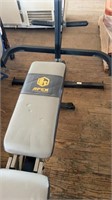 APEX Weight lifting Unit with weight bars and