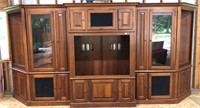 Entertainment Center 5 pieces Storage Organizing