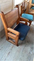 Custom solid wood hand crafted benches/chairs