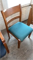 Custom hand made solid wood chair
