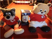 Chiefs Football, Stuffed Animals