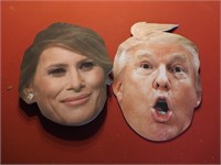Donald & Melania Trump Masks