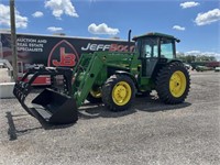 1990 John Deere 2950 w/ 260 Loader & Hay Grapple