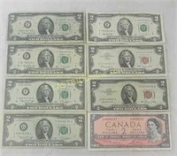 Collectible $2 notes