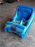 "Frozen" Kids Battery Operated Ride In Sleigh