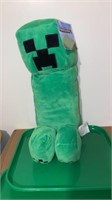 Minecraft Stuffed Creeper Pillow With Tags