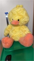 Large Yellow Stuffed Duck New W/tags